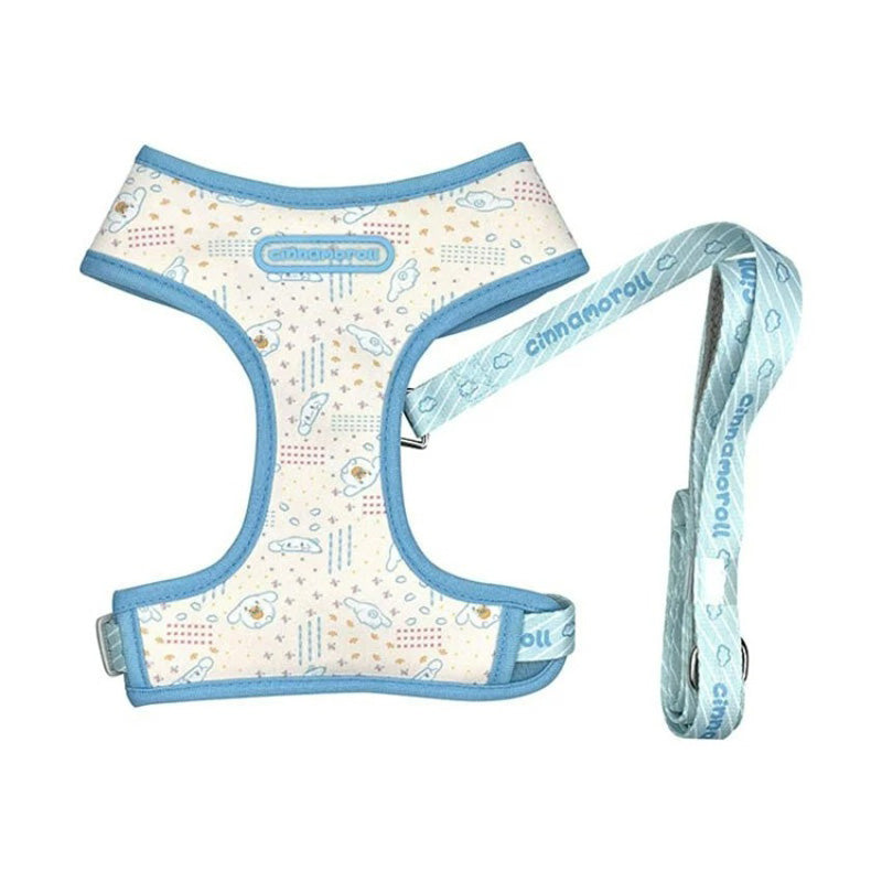 Cinnamoroll Small Pet Harness with Leash (Sanrio Pet Collection) Clearance Pirce Sale