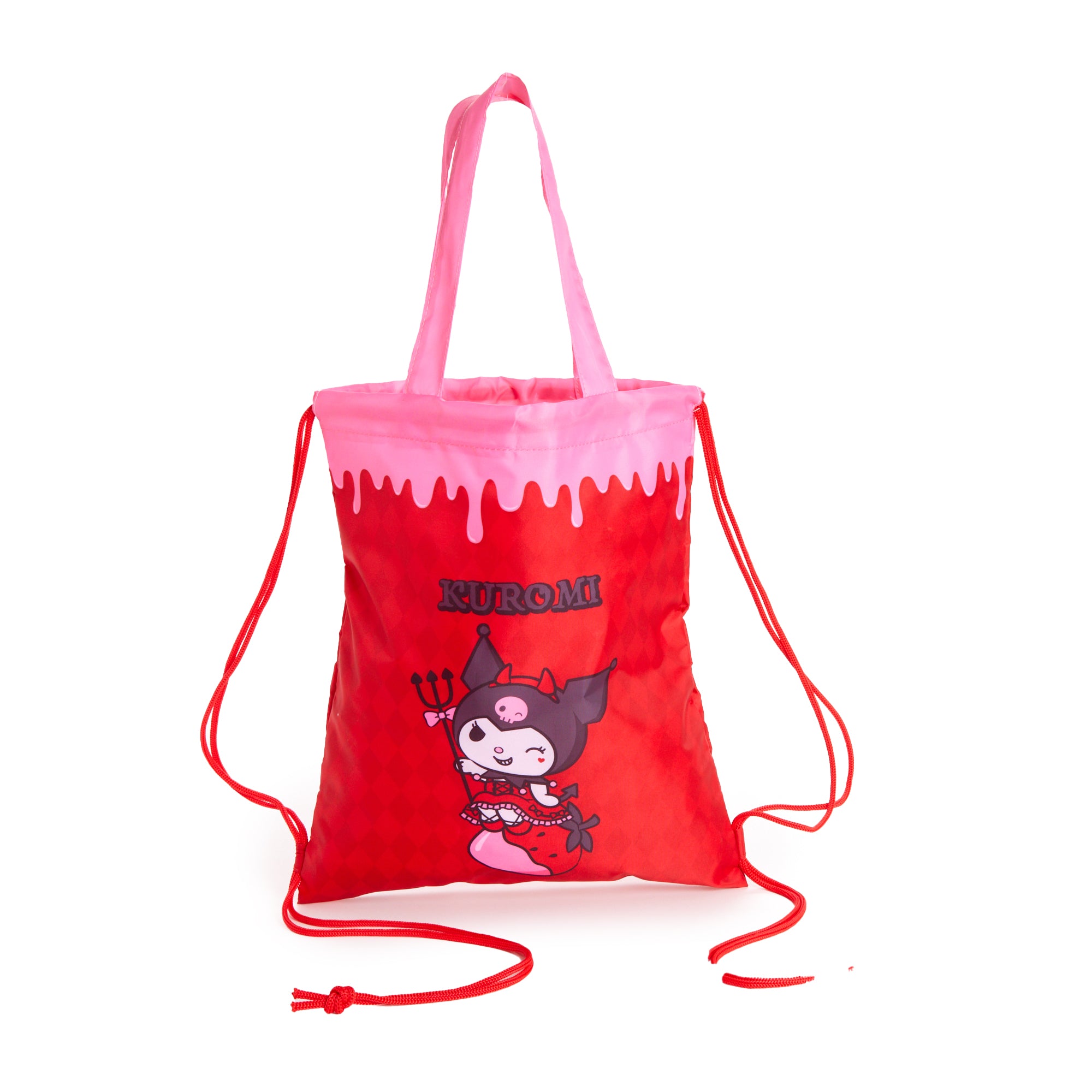 Kuromi Drawstring Backpack (Strawberry Treat Series) Buy Cheap Extremely