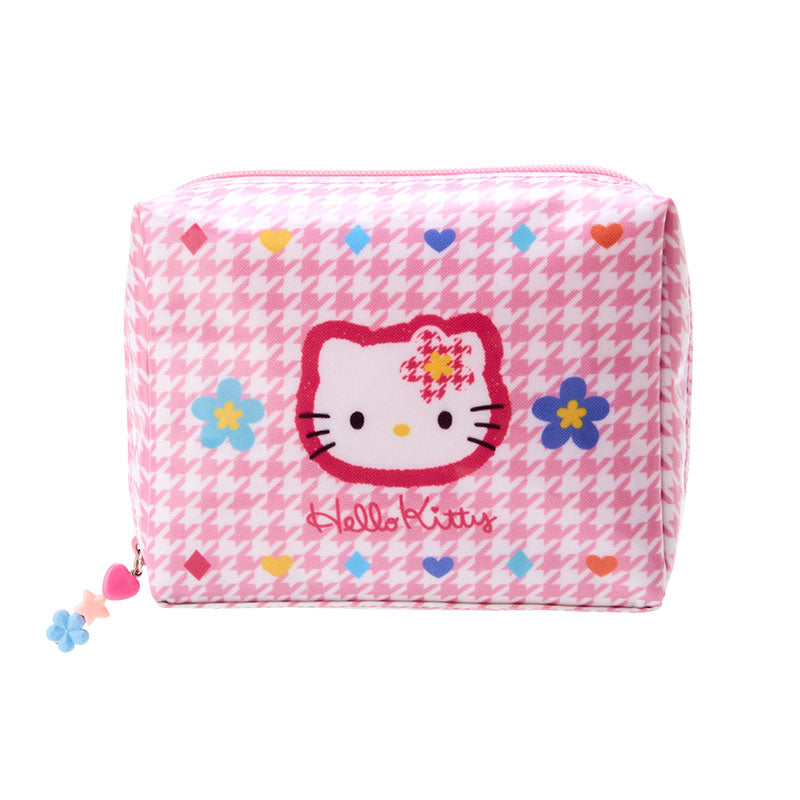 Hello Kitty Zipper Pouch (Floral Houndstooth Series) Geniue Stockist Cheap Online