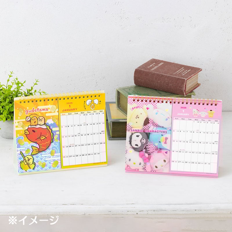 Sanrio Characters 2025 Postcard Desk Calendar Cheap Sale Visit New