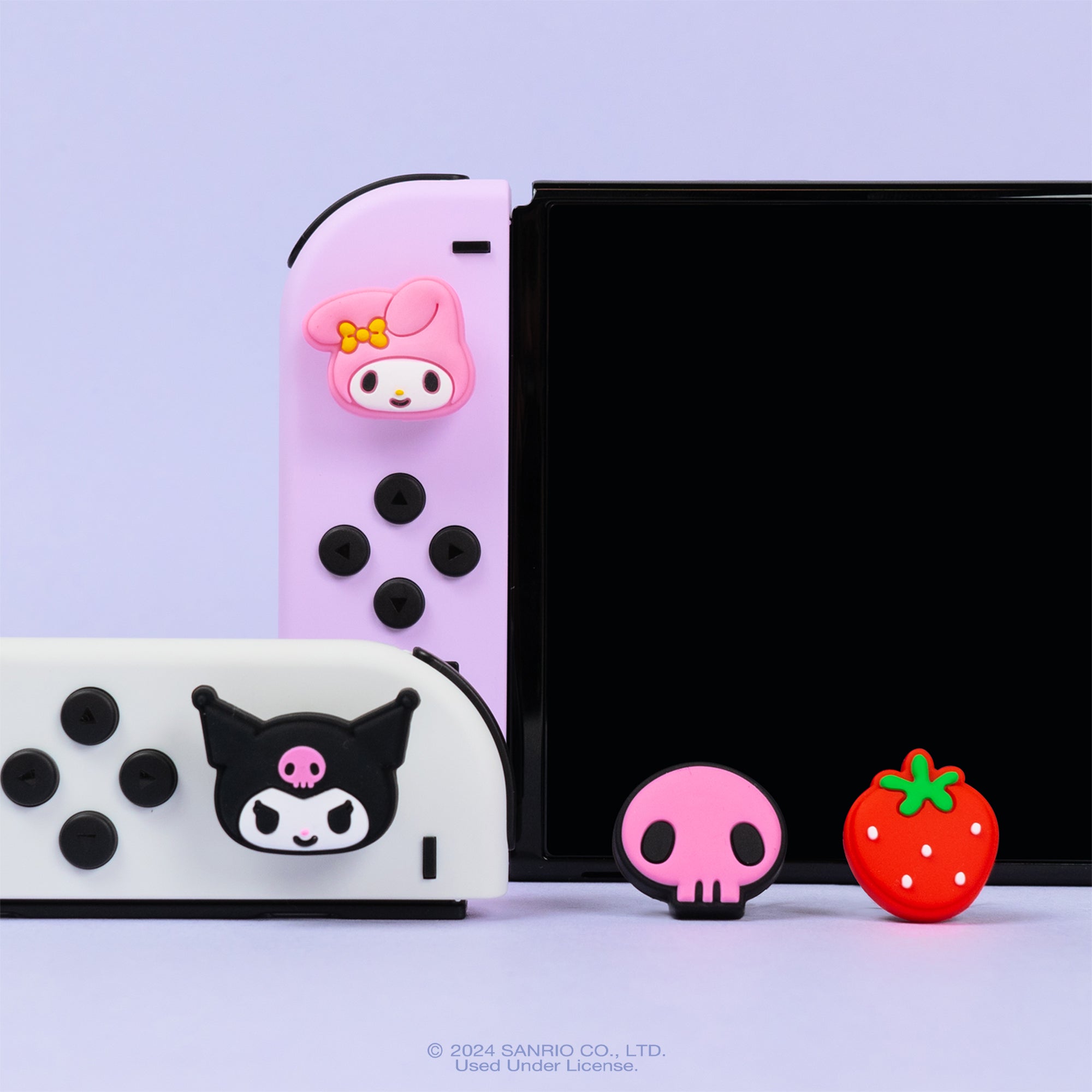 Hello Kitty and Friends Switch Grip Caps (Kuromi + My Melody) Sale 100% Authentic