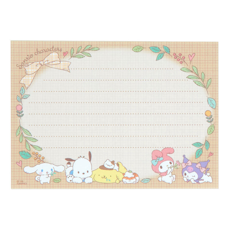 Sanrio Characters Memo Pad & Sticker Set Real Sale Online