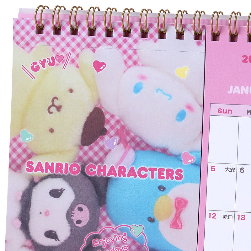 Sanrio Characters 2025 Postcard Desk Calendar Cheap Sale Visit New