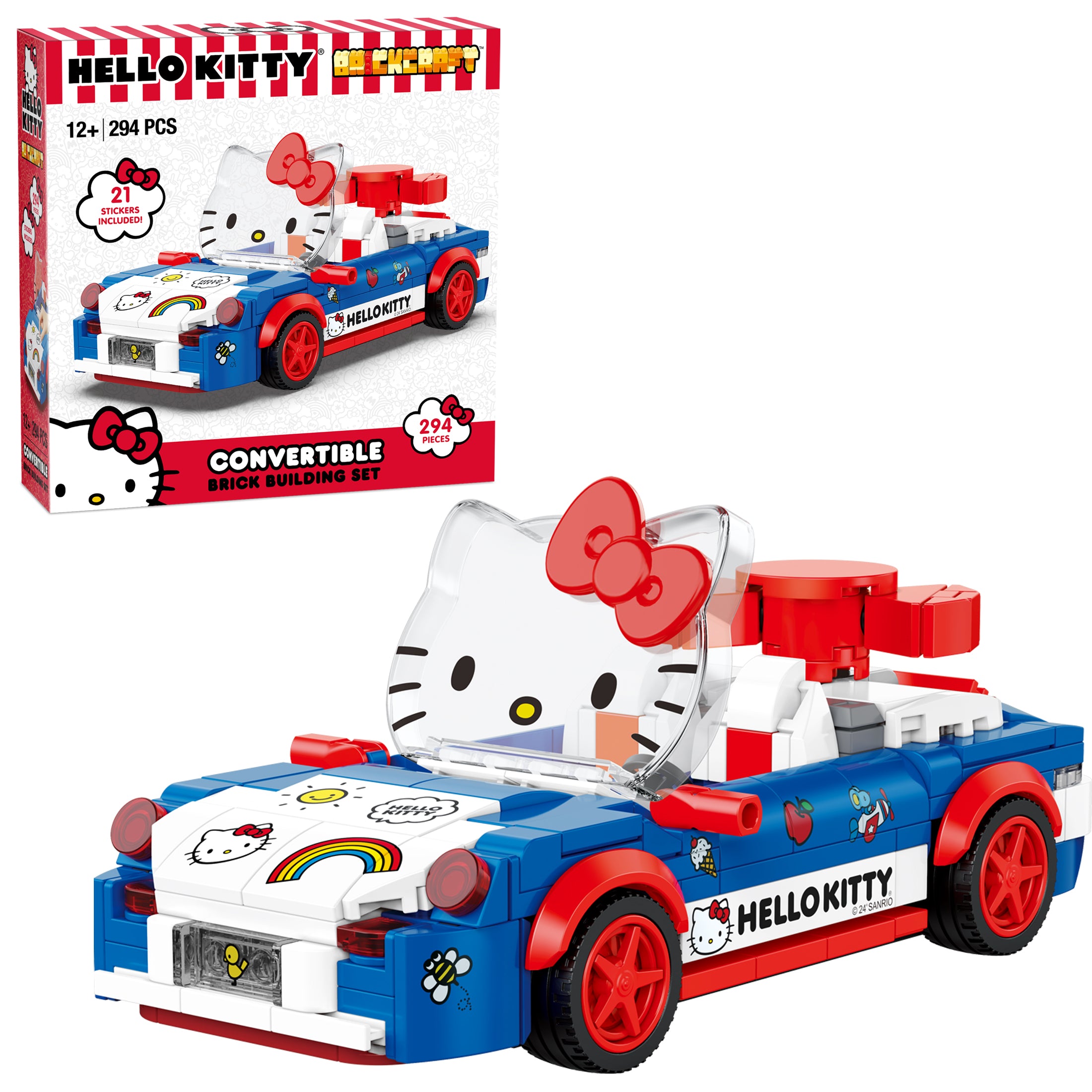 Hello Kitty x Brickcraft Custom Convertible Building Set Sale Reliable