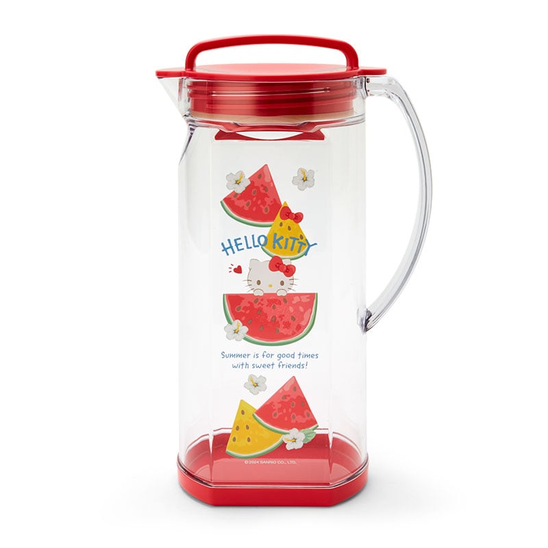 Hello Kitty Acrylic Water Pitcher (Summer Weather) Clearance Store Sale Online