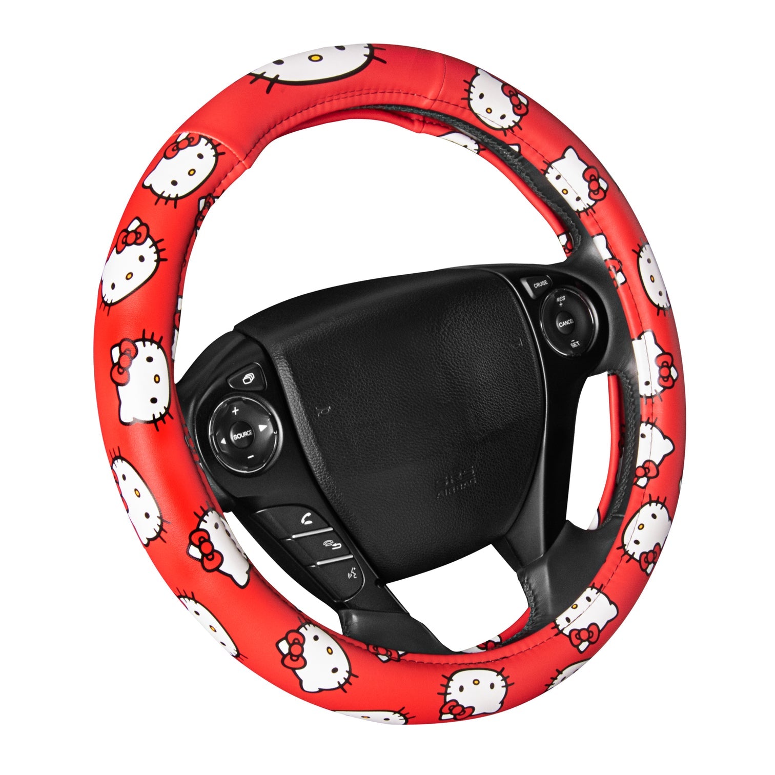 Hello Kitty Classic Red Steering Wheel Cover Cheap Sale Lowest Pice