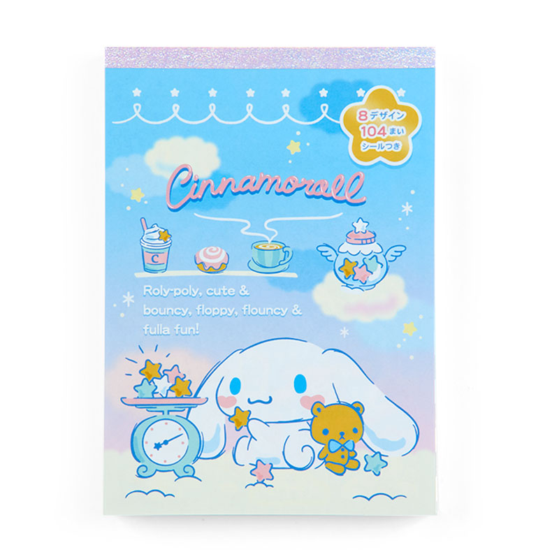 Cinnamoroll Memo Pad & Sticker Set Hot Sale Online