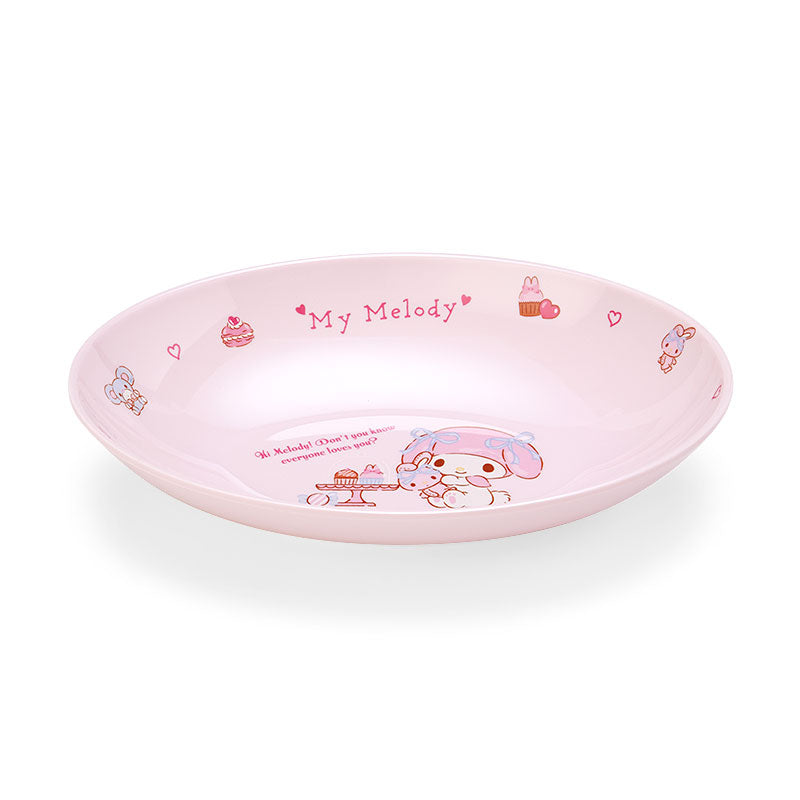 My Melody Oval Melamine Plate Free Shipping Low Cost