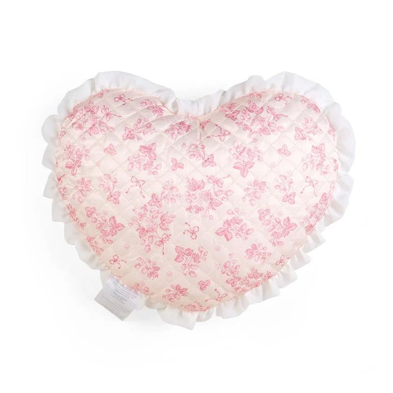 My Melody Quilted Throw Pillow (White Strawberry Series) Good Selling Cheap Pice