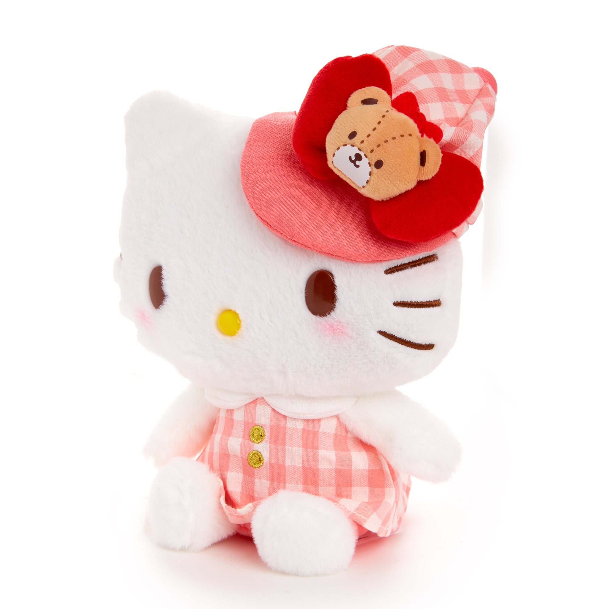 Hello Kitty 8 Plush (Gingham Cap Series) Cheap Sale Online