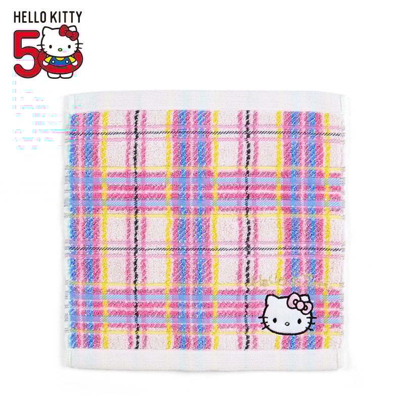 Hello Kitty Wash Towel (Hello Kitty Dress Tartan Series) Wholesale Pice Cheap Pice