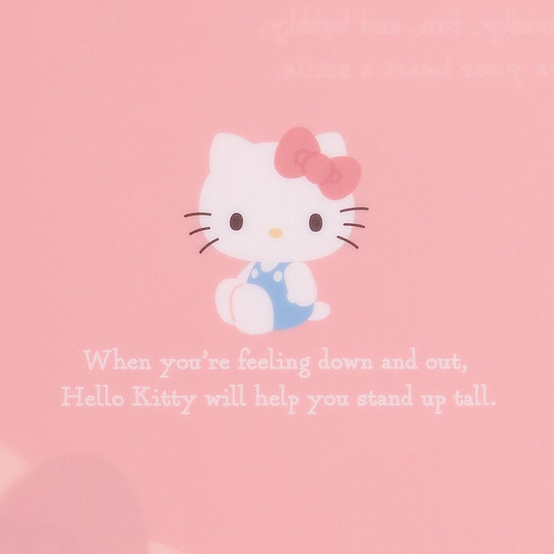 Hello Kitty Expressions 3-pc Clear File Folder Set Cheap Pice Free Shipping