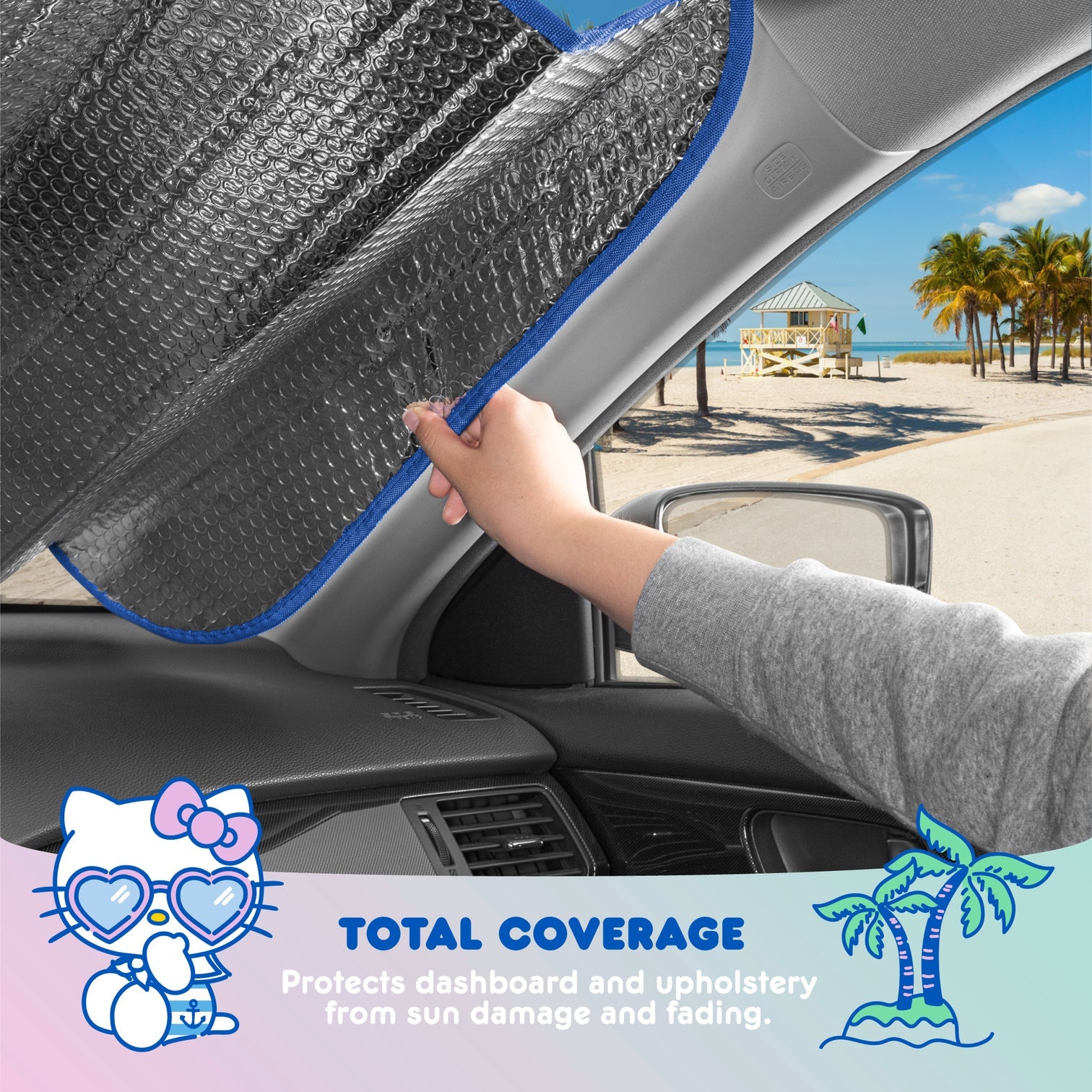 Hello Kitty Car Sun Shade (Summer Sailing) Cheap Best Store To Get