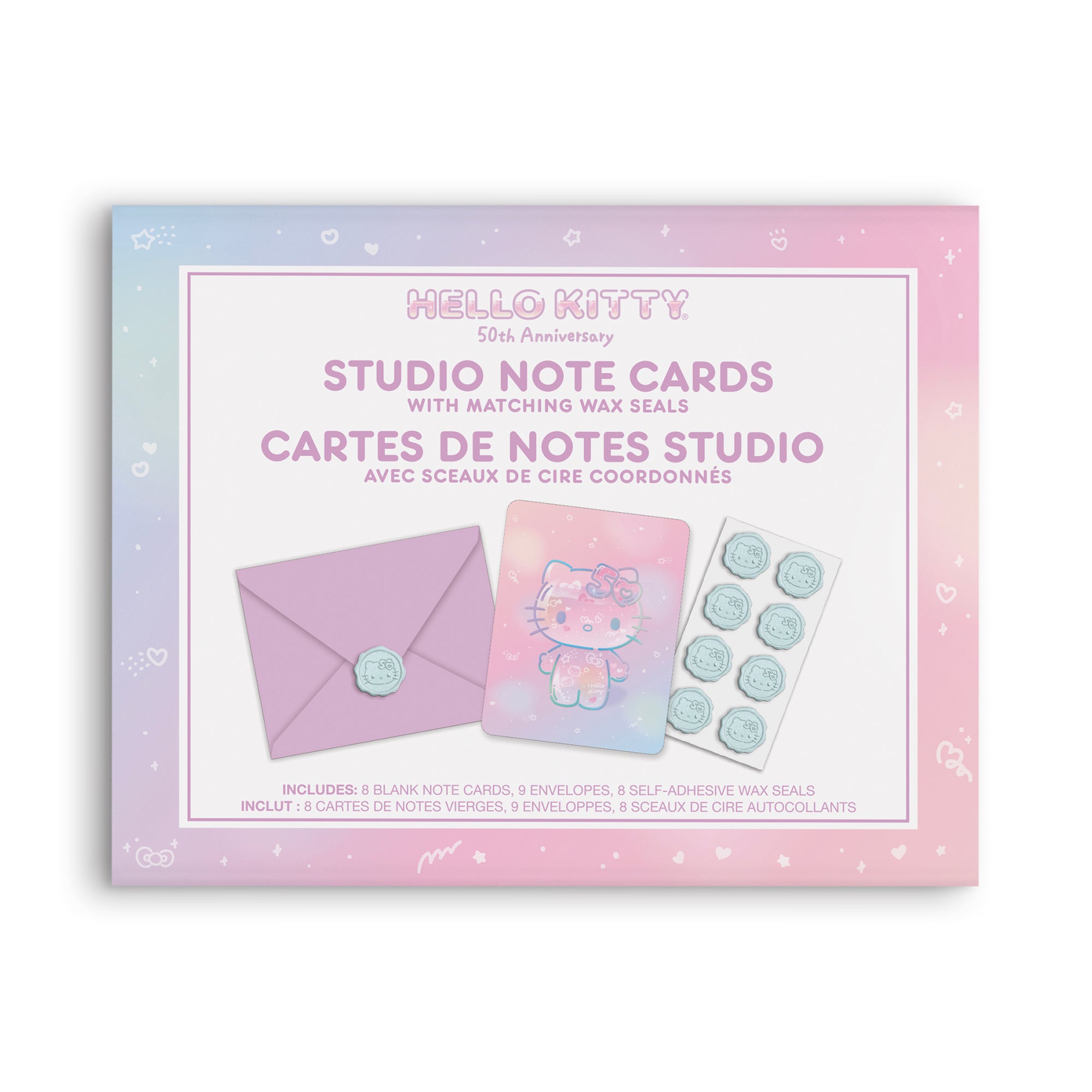 Hello Kitty x Studio Oh! 50th Anniversary 25-Pc Note Cards & Wax Seals Set Visit Cheap Pice