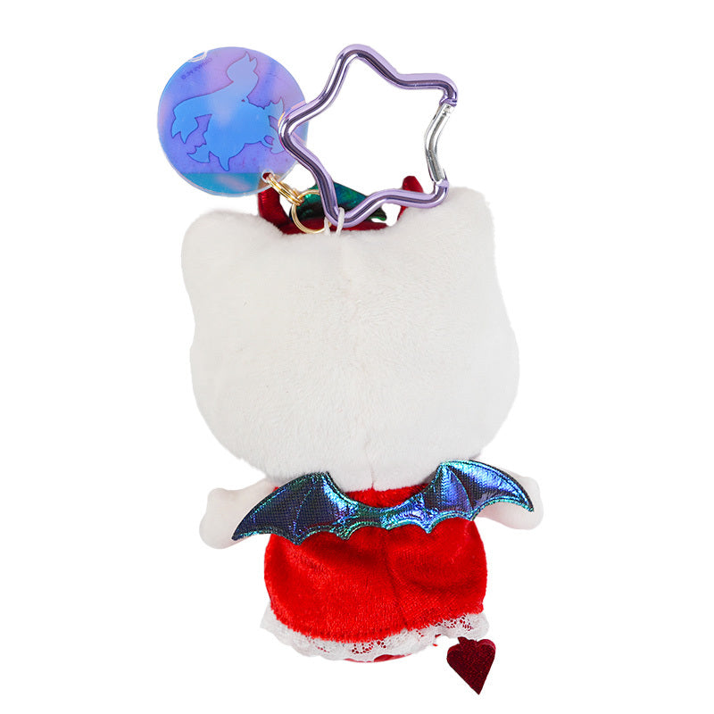 Hello Kitty Dark Plush Mascot Keychain  (Bright and Dark Angel Series) Buy Cheap Footlocker Finishline