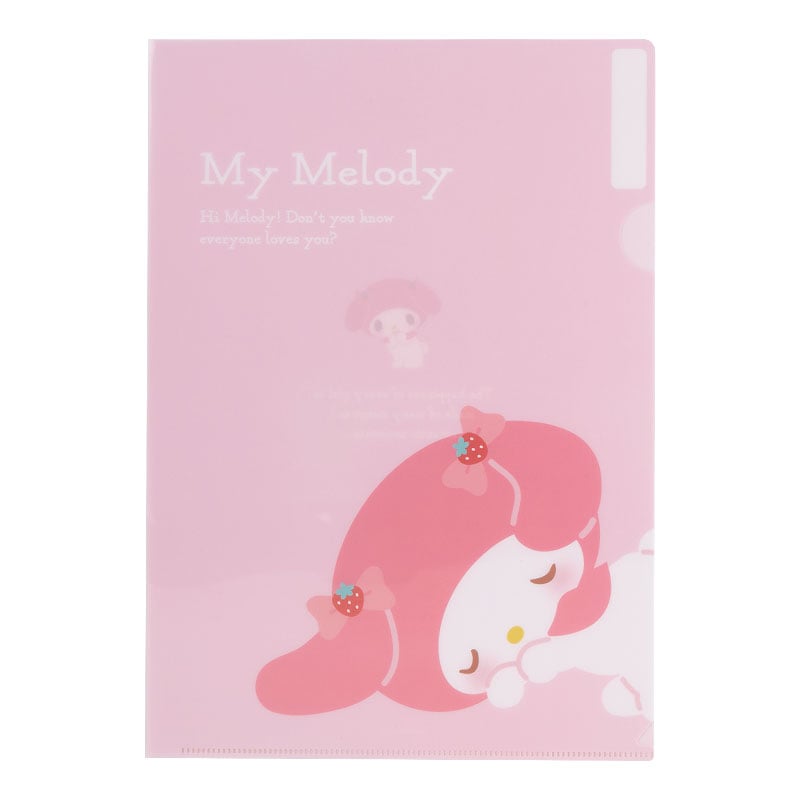 My Melody Expressions 3-pc Clear File Folder Set Clearance Free Shipping