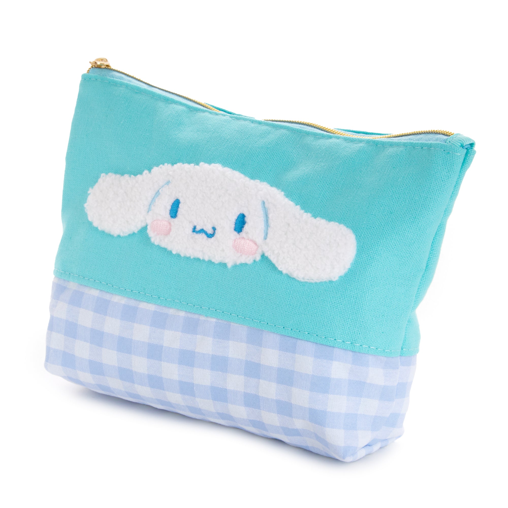 Cinnamoroll Chenille Gingham Zipper Pouch Clearance Online Online