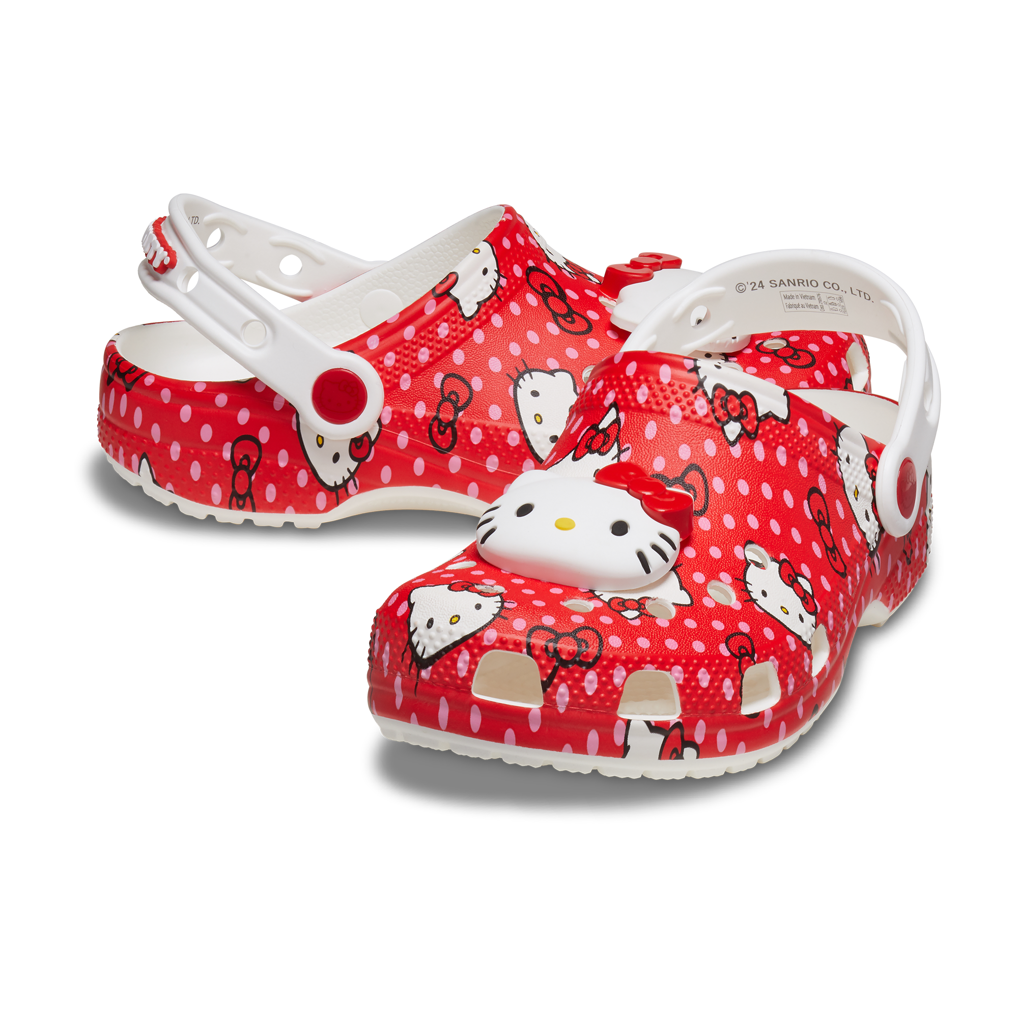 Hello Kitty x Crocs Kids Red Classic Clog Eastbay Online