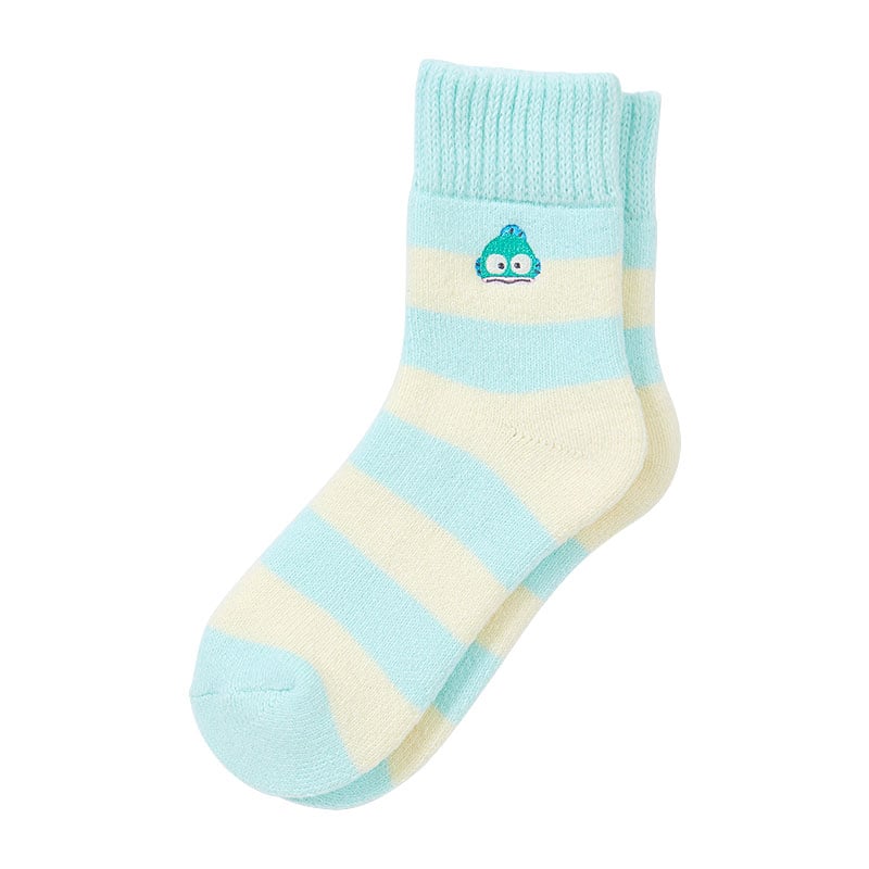 Hangyodon Cozy Cuff Striped Lounge Socks 2025 Cheap Online