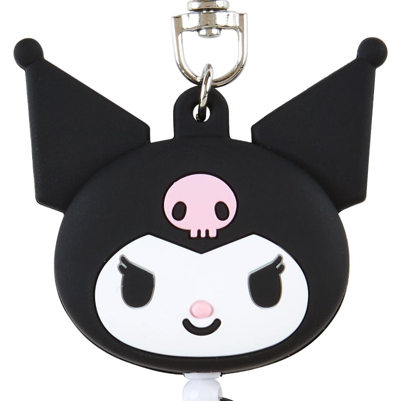 Kuromi Bestie Face Badge Reel Sale Hot Sale