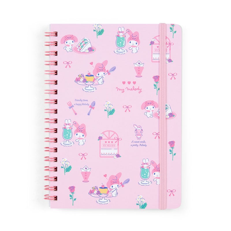 My Melody Lined Notebook (Elastic Closure) Discount Cost