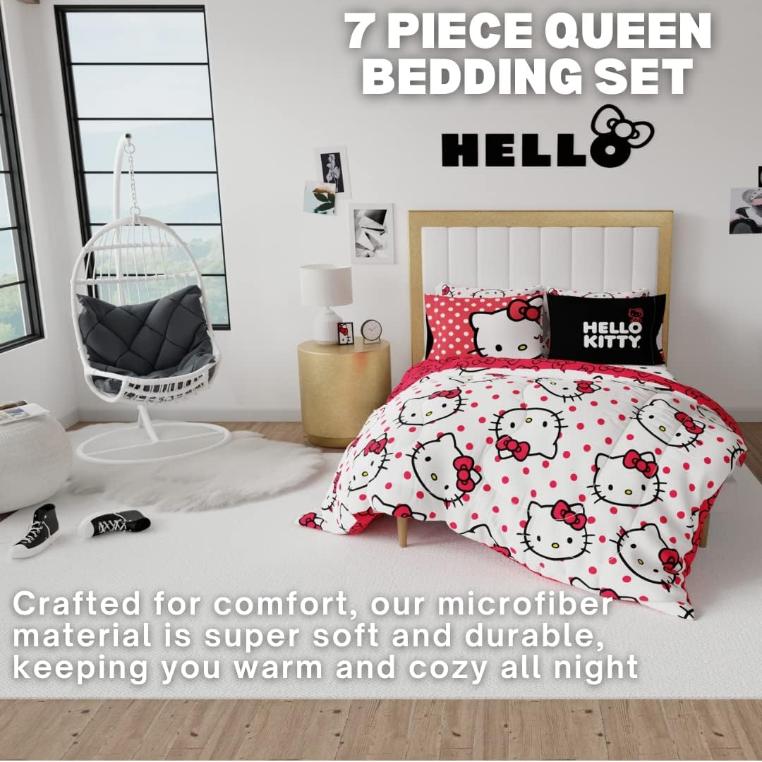 Hello Kitty Polka Dot Party Bedding Set Buy Cheap Best Place