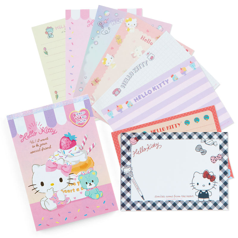 Hello Kitty Memo Pad & Sticker Set Cheap Sale Marketable
