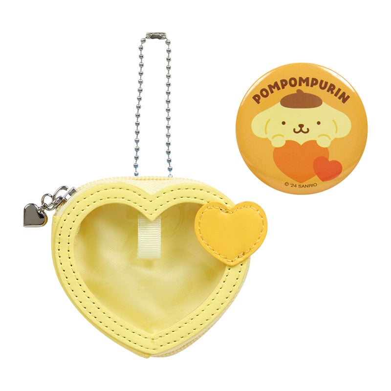 Pompompurin Mini Pouch and Pin Set (Big Heart Series) Great Deals Sale Online