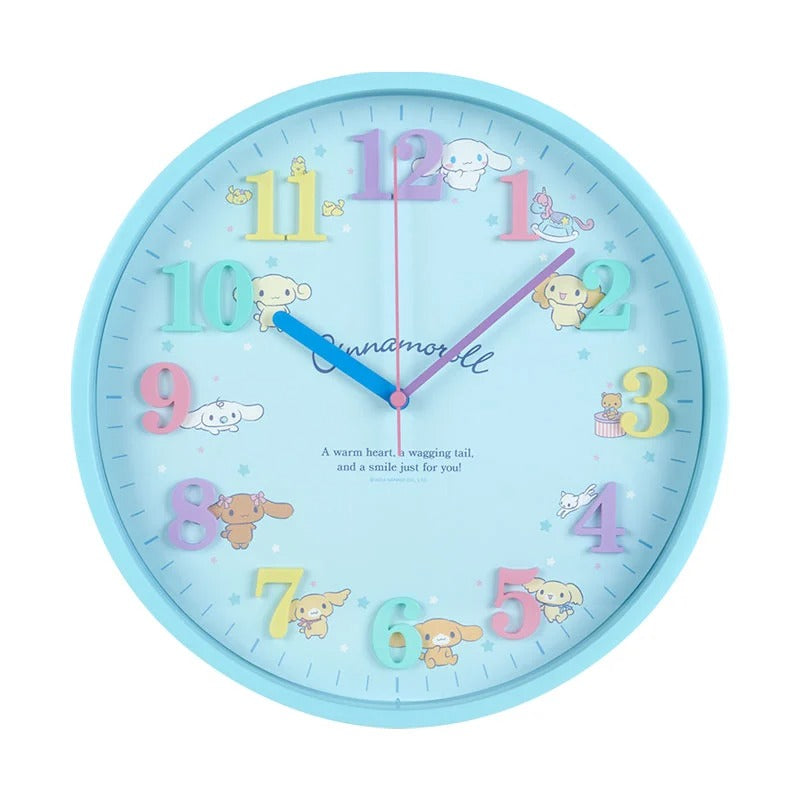 Cinnamoroll Wall Clock Get To Buy For Sale
