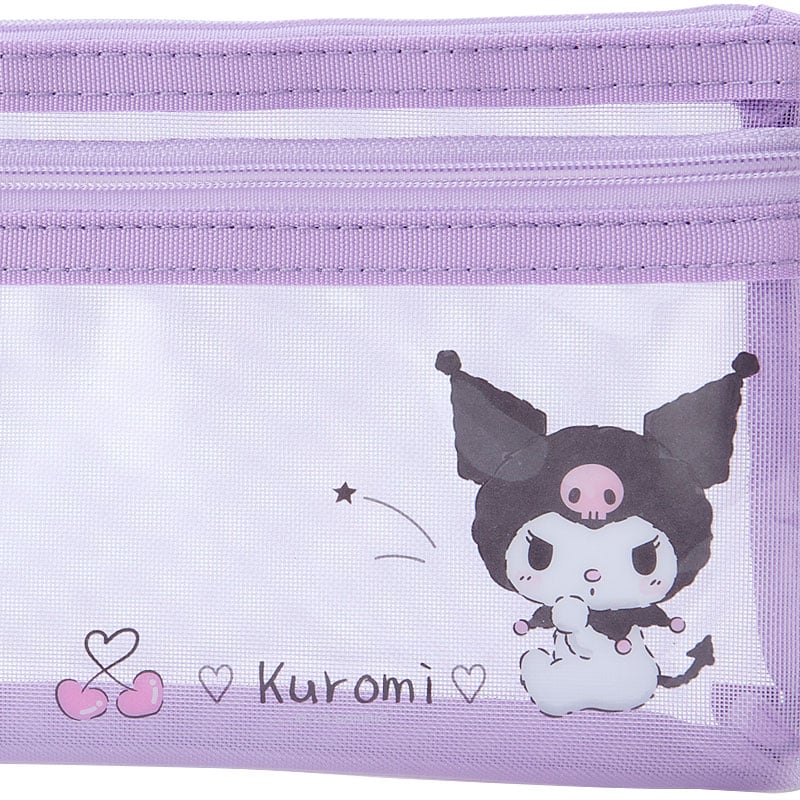 Kuromi Mesh Pencil Pouch Cheap Sale Looking For