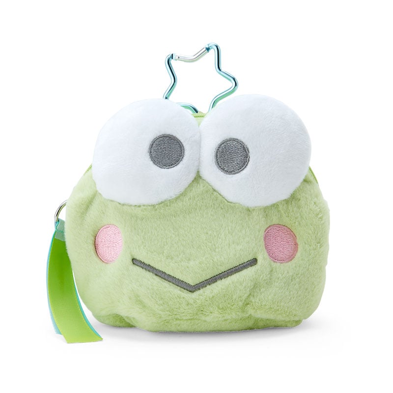 Keroppi Plush Mini Face Pouch Clearance Best