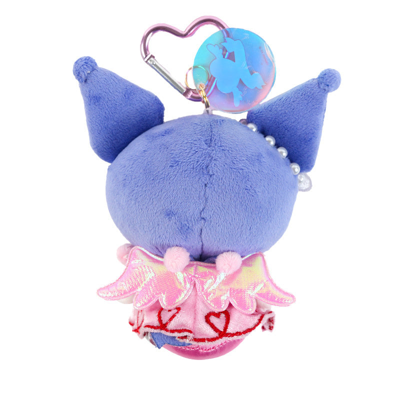 Kuromi Bright Plush Mascot Keychain  (Bright and Dark Angel Series) Online