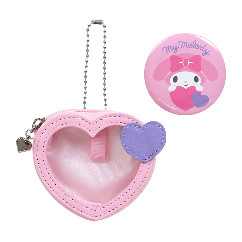 My Melody Mini Pouch and Pin Set (Big Heart Series) Cheap Sale 2025