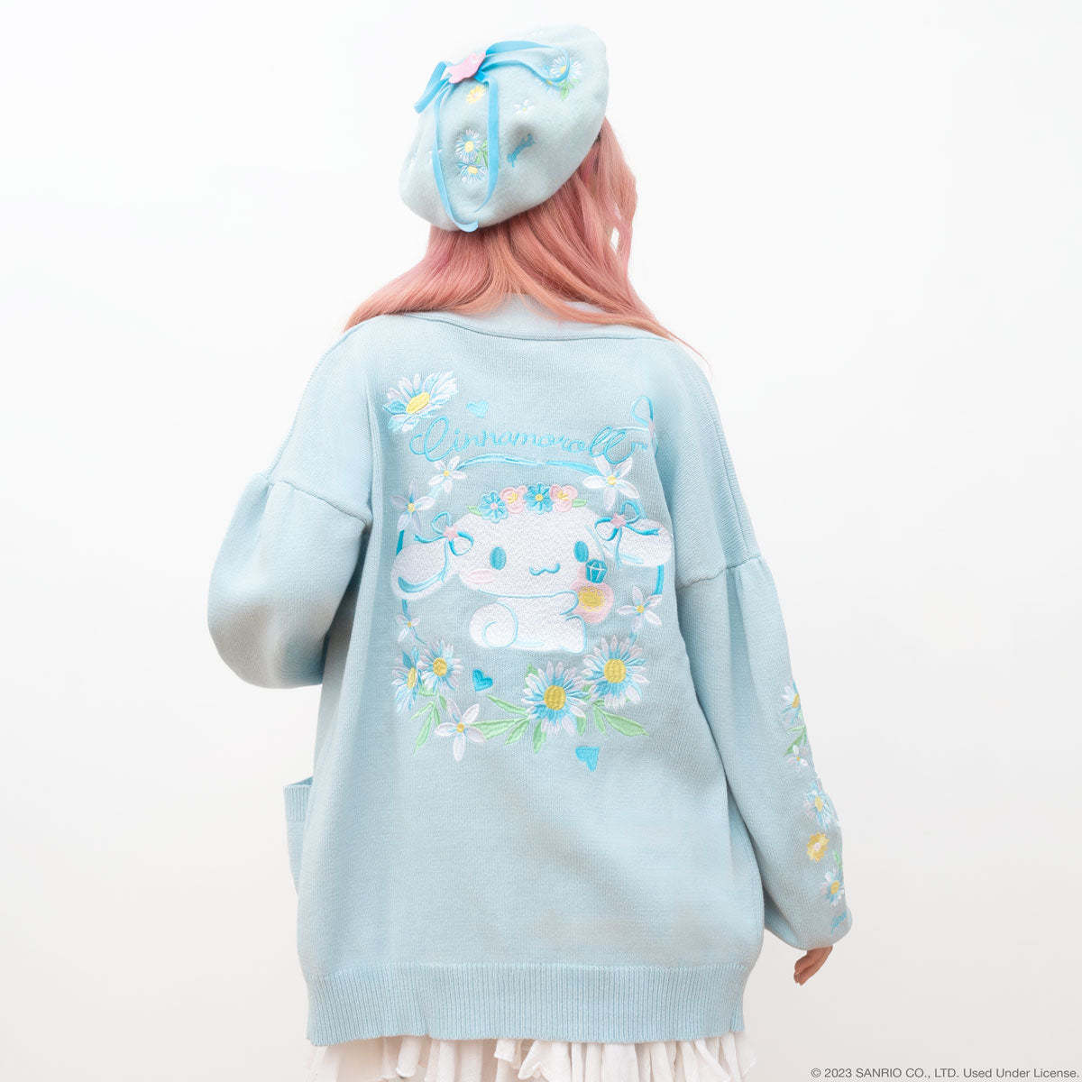 Cinnamoroll JapanLA Floral Cardigan Free Shipping Top Quality