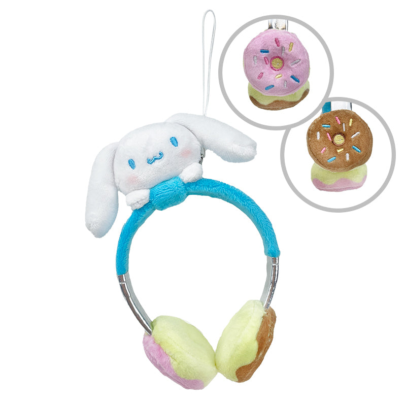 Cinnamoroll Plush Headphones Bag Charm Clearance Footaction