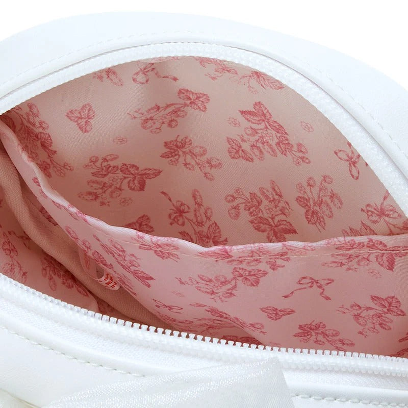 My Melody Quilted Pochette Bag (White Strawberry Series) Outlet Free Shipping Authentic