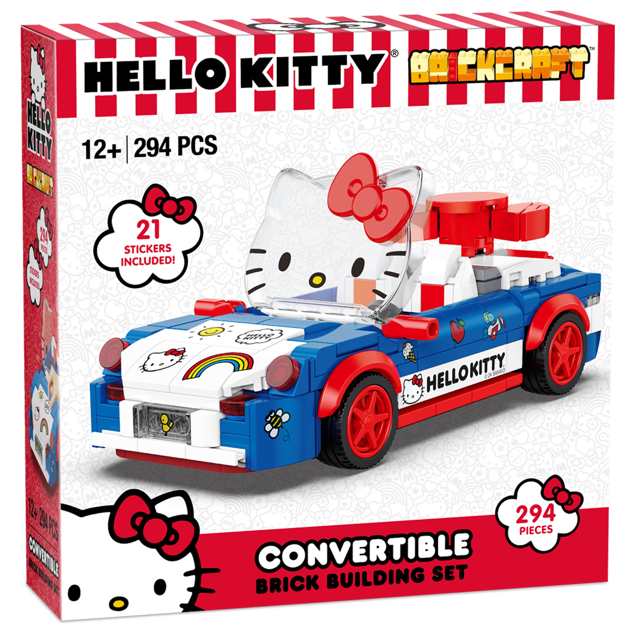 Hello Kitty x Brickcraft Custom Convertible Building Set Sale Reliable