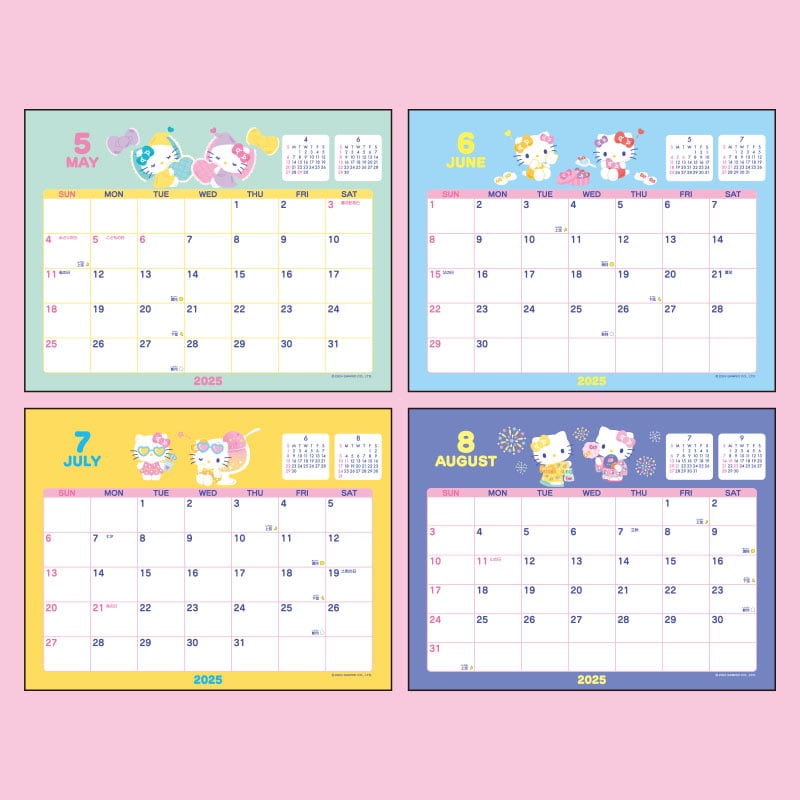 Hello Kitty 2025 Desk Calendar Cheap Visit