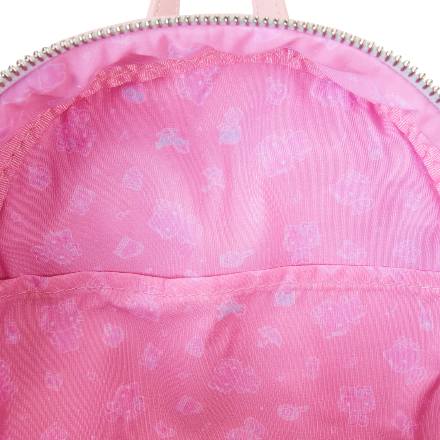Hello Kitty x Loungefly 50th Anniv. Clear & Cute Mini Backpack Free Shipping Order