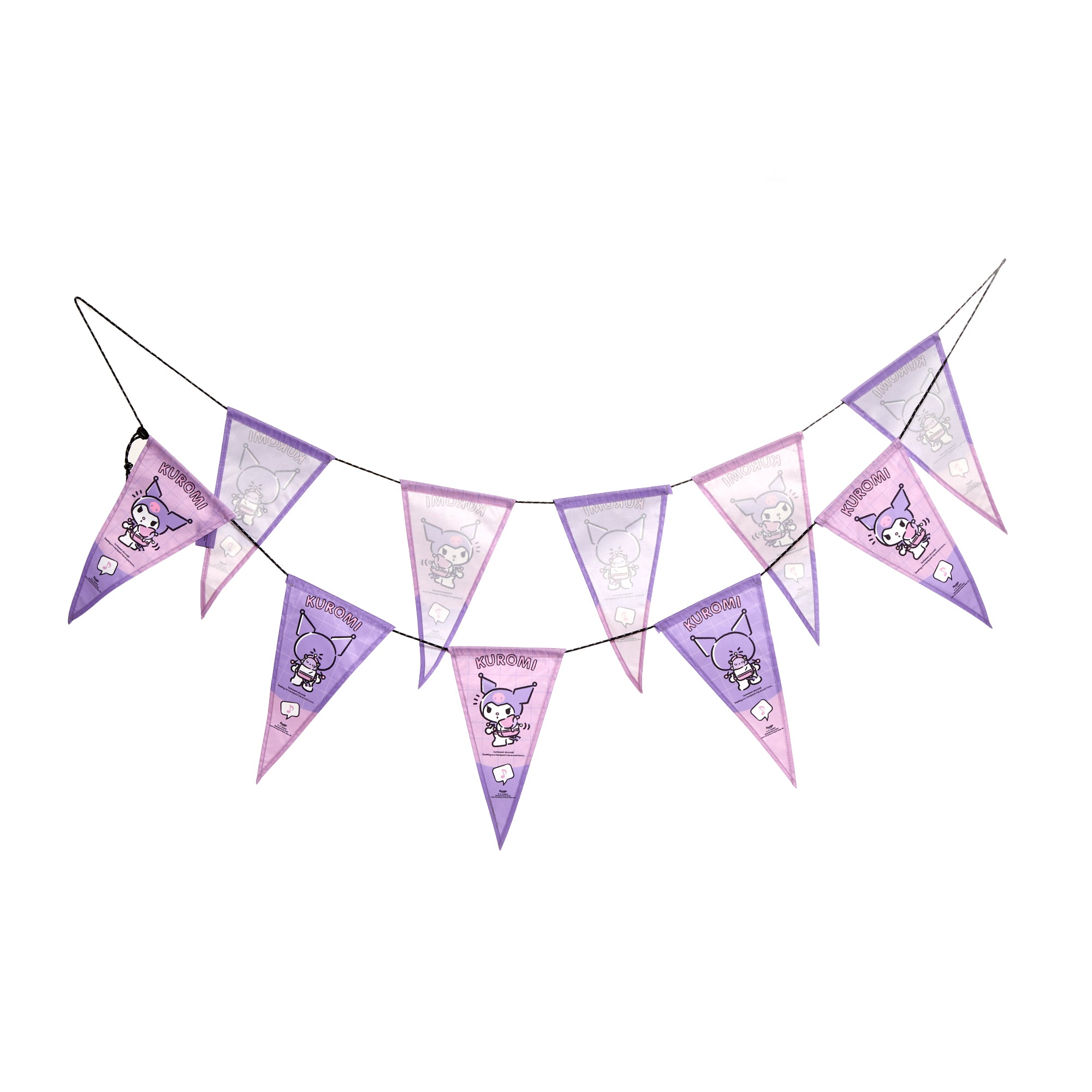 Kuromi Decorative Flag Set (Camping Series) Low Cost Online