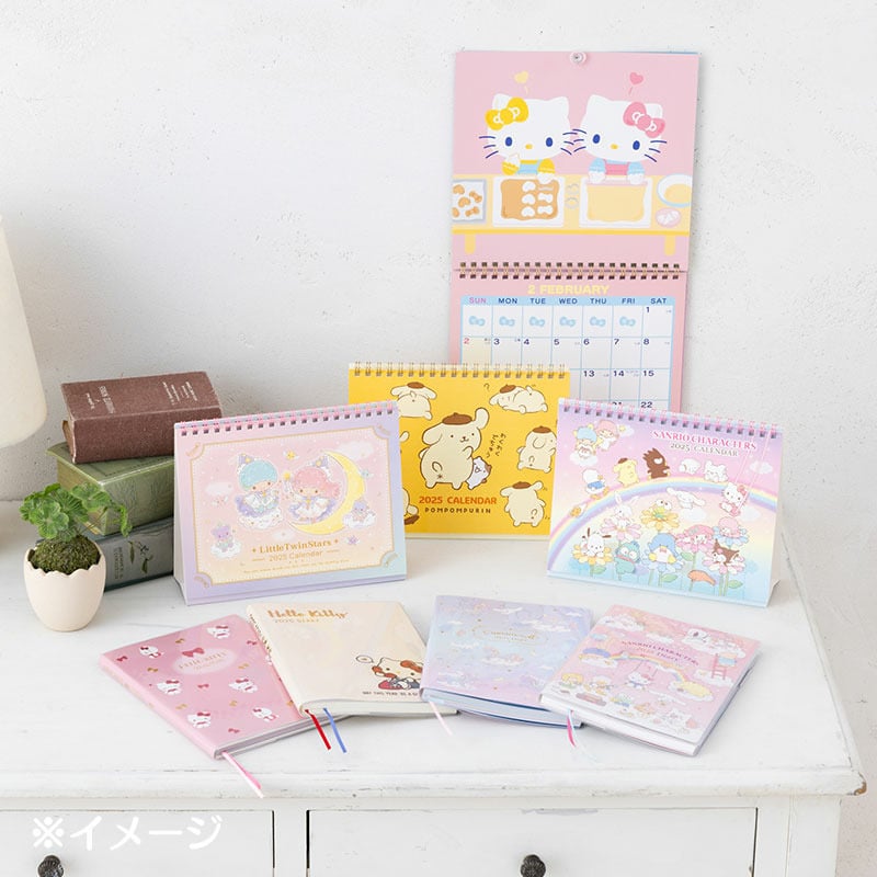 Sanrio Characters 2025 Wall Calendar Cheap Sale 100% Original