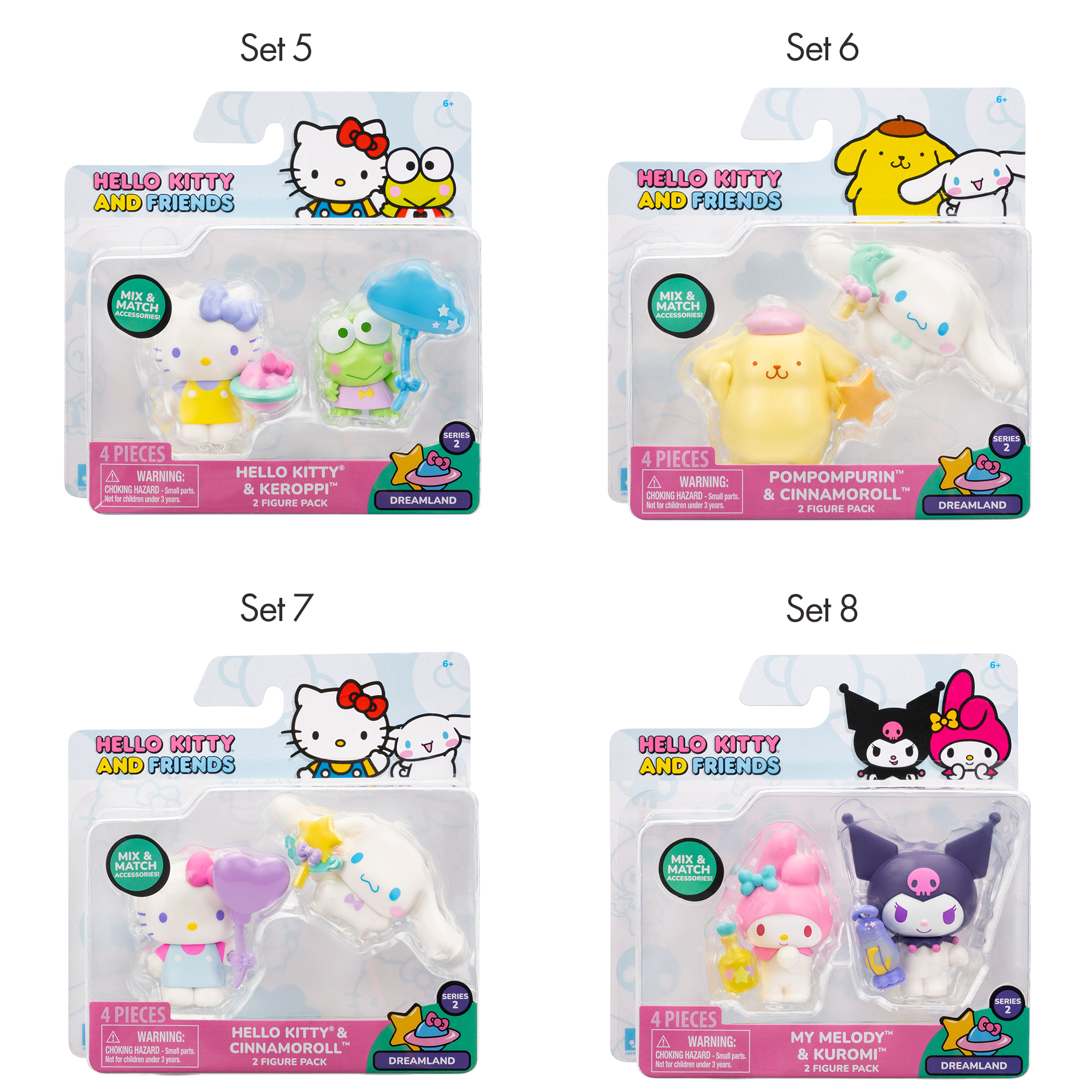 Hello Kitty and Friends 2-pc Figure Pack (Series 2: Dreamland) Countdown Package Cheap Online