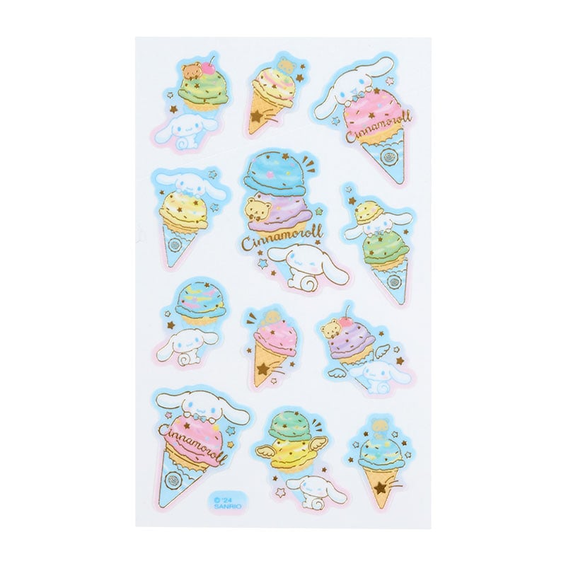 Cinnamoroll Sticker Sheet (Ice Cream Party Series) Cheap Sale Discounts