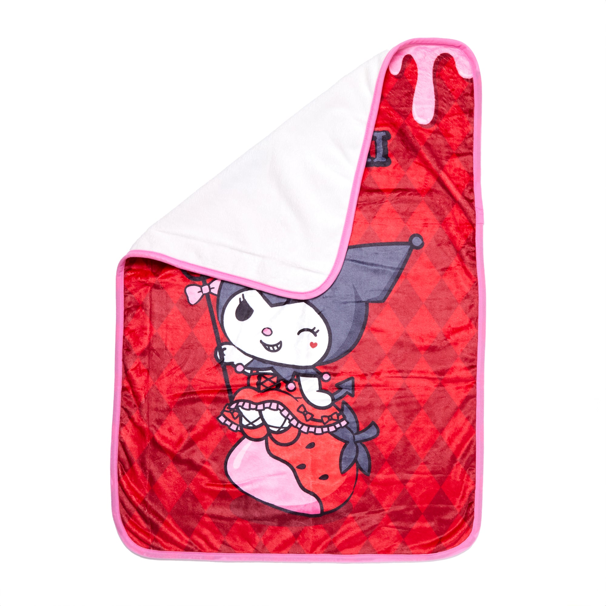 Kuromi Throw Blanket (Strawberry Treat Series) Quality Free Shipping Outlet