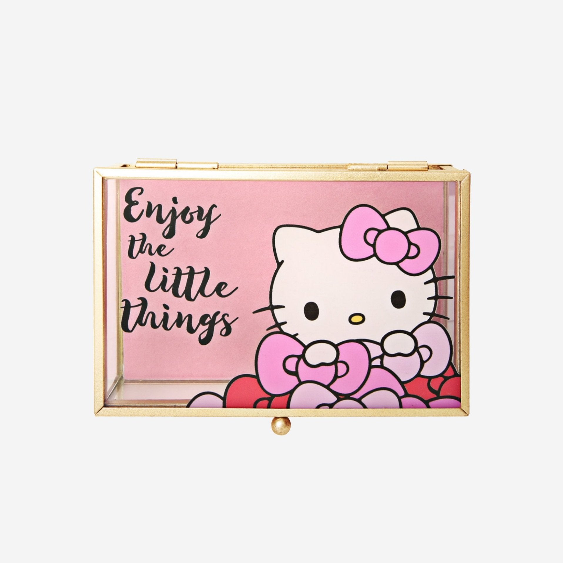 Hello Kitty Glass Jewelry Box (Little Things) Buy Cheap Buy