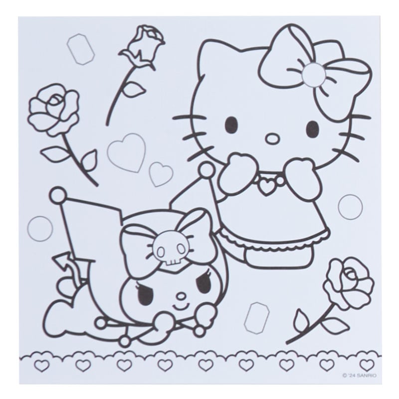 Sanrio Characters Mini Coloring & Sticker Set Very Cheap Pice