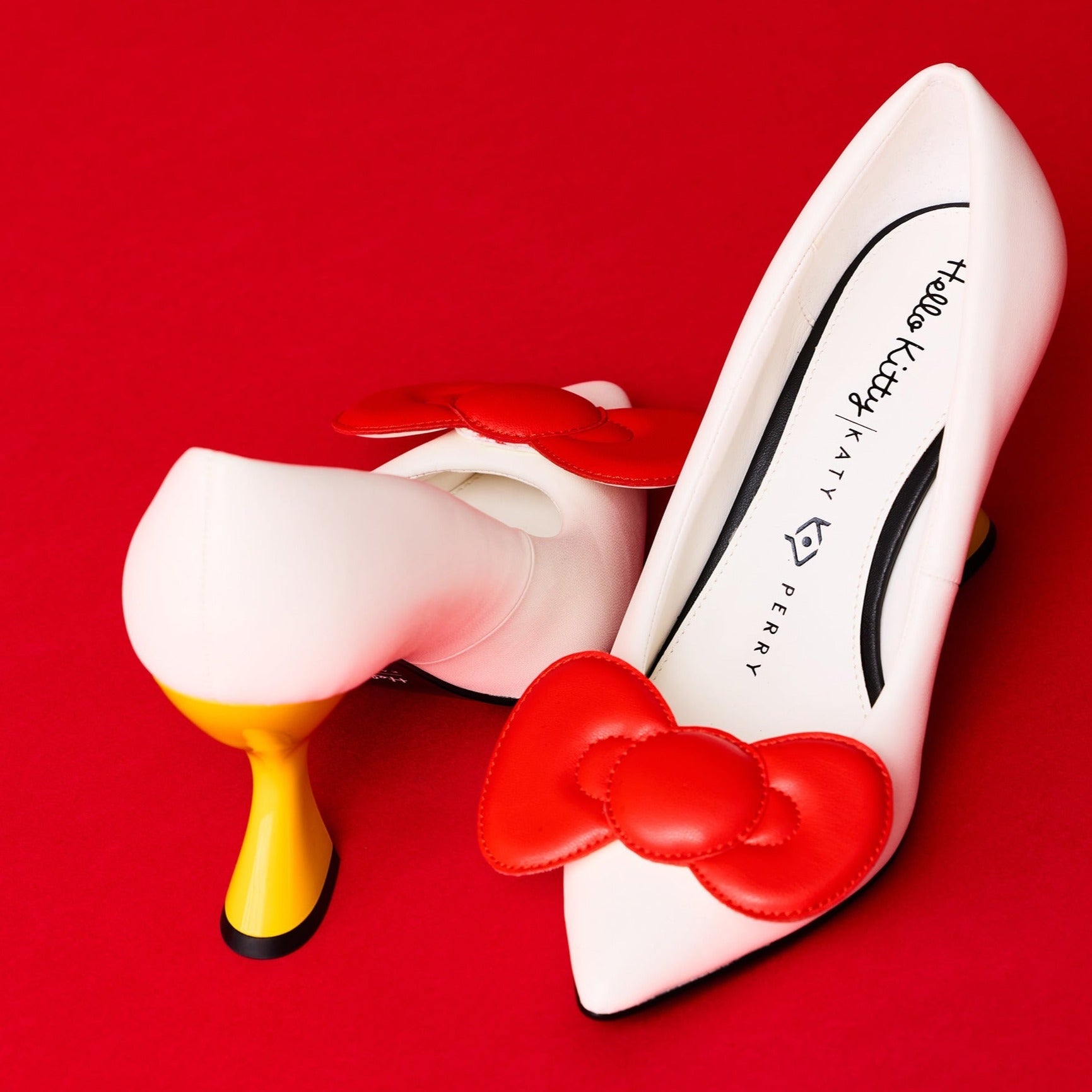 Hello Kitty x Katy Perry Bow Heel (White) Cheap Sale Online Online
