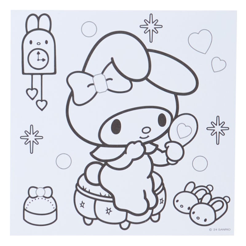 Sanrio Characters Mini Coloring & Sticker Set Very Cheap Pice