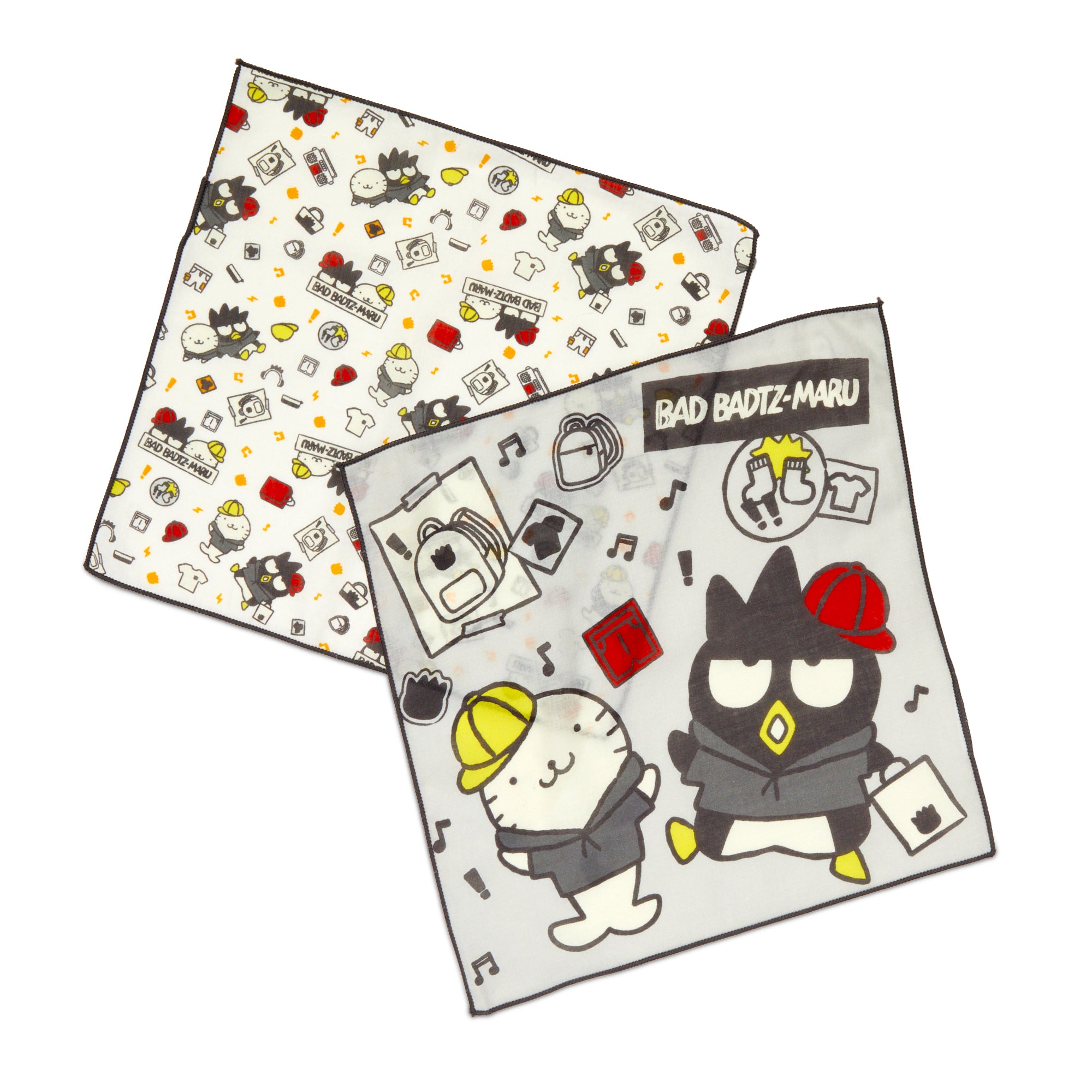 Badtz-maru Handkerchief Set (Music Note Series) With Paypal Free Shipping
