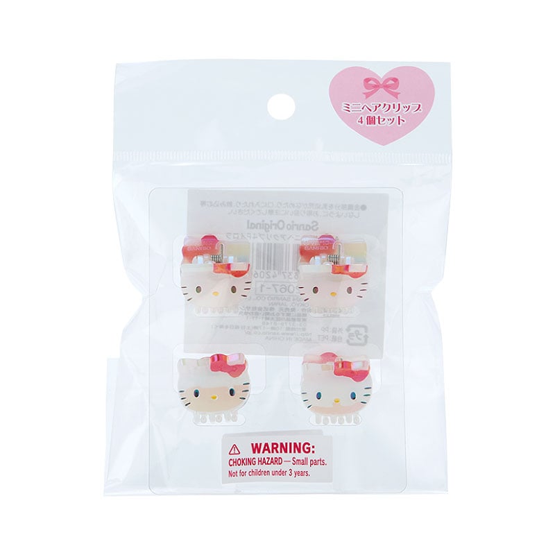 Hello Kitty Iridescent Mini Hair Clips (Set of 4) Buy Cheap Pay With Visa